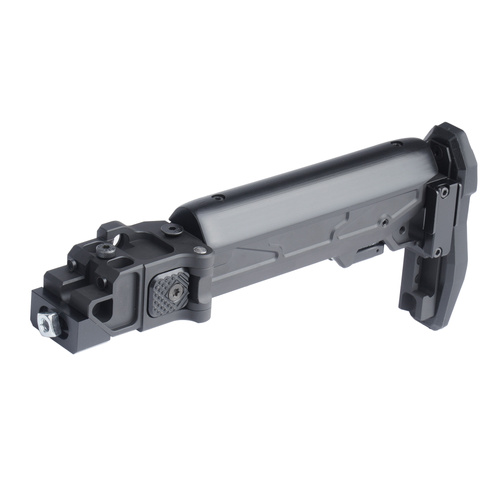 Kruk - Sklopná pažba s adaptérem pro platformu AKM/AK-74 - Černá - CRC 5002/9033-BLK