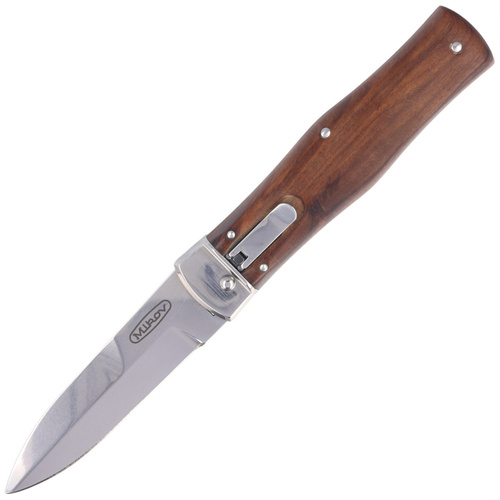 Mikov - Pružinový nůž Predator Rosewood Santos 241-BD-1/KP - N690 - hnědý - V1803743