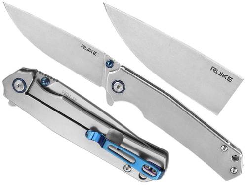 Ruike - Zavírací nůž P801-SF - stříbrný - 340-004
