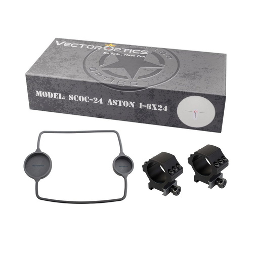 Vector Optics - Puškohled Aston 1-6x24 - 30 mm - druhá ohnisková rovina - SCOC-24