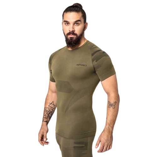 Spaio - Taktické termo tričko - Forest Green
