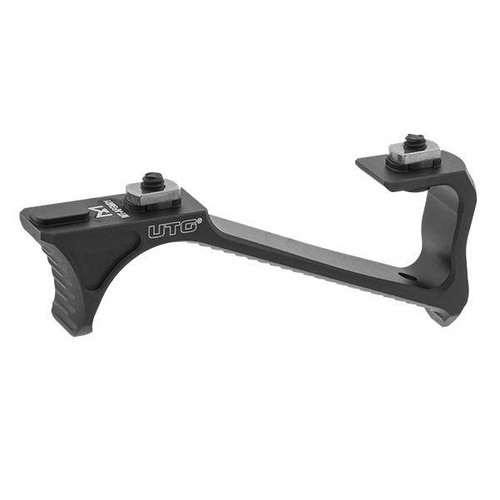 UTG - Ultra Slim M-LOK Angled Front Grip - černá - MT-AFGM01