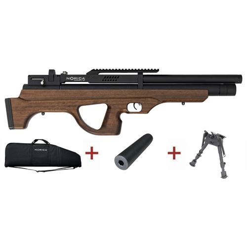 Norica - Dark Bull BP PCP Airgun Kit - 5,5 mm - dřevo - DARK BULL 2