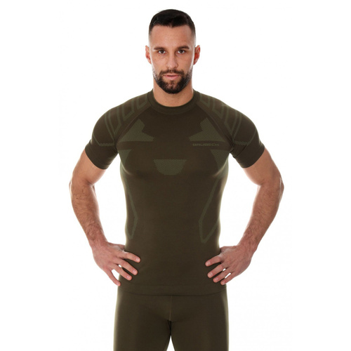 Brubeck - Termo tričko s krátkým rukávem Ranger Protect - Khaki - SS13000.