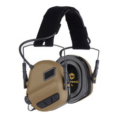 Earmor - Aktivní chrániče sluchu M31 PLUS - NNR 22 dB - Coyote - M31-CB (PLUS)