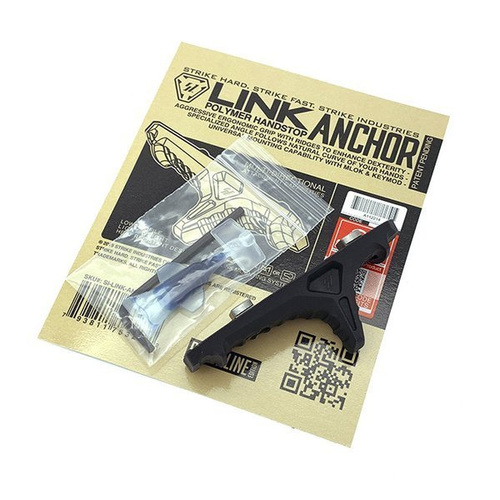 Strike Industries - LINK KeyMod / M-LOK Anchor Polymer Hand Stop - černá - SI-LINK-ANCHOR