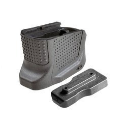Strike Industries - Vylepšená deska zásobníku pro Glock 43 - SI-EMP-G43-BK