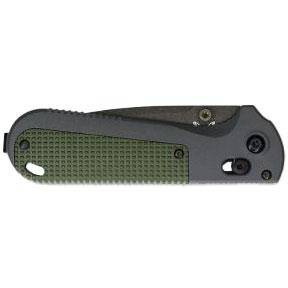 Benchmade - 430BK Zavírací nůž Redoubt - D2 - šedý/zelený - 430BK