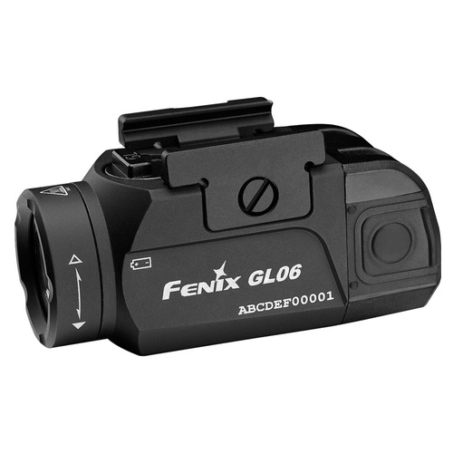 Fenix - GL06 Taktická pistolová svítilna - 600 lm - Picatinny/Glock - Černá - GL06