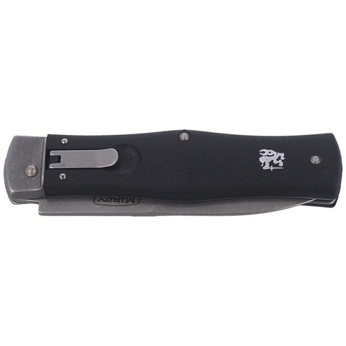 Mikov - Automatický nůž Predator Stonewash ABS - černý - 241-BH-1/STKP