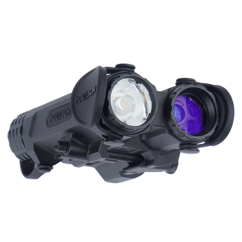 Holosun - Laserový indikátor cíle Iris se svítilnou - hliník - zelený - IR - Černá - IRIS-GR4