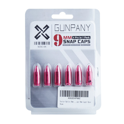 GunPany - Hliníkové uzávěry - 9x19 mm - 6 ks - SCSC-04P