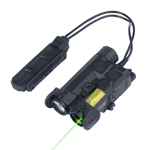 Holosun - Laserový indikátor cíle Iris se svítilnou - hliník - zelený - IR - Černá - IRIS-GR4