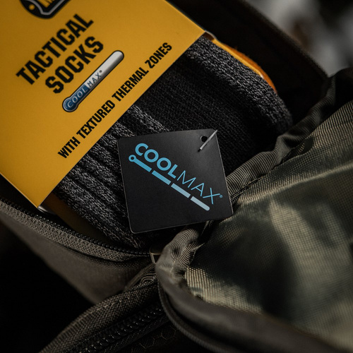 M-Tac - Ponožky Coolmax 75% dlouhé - černé - FL-2103-3