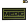 M-Tac - Medic 3D PVC nášivka - černá / olivová - 51125102