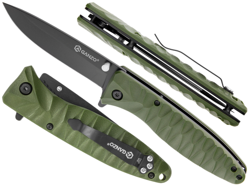 Ganzo - Zavírací nůž Firebird - Liner Lock - zelený - G620-G1