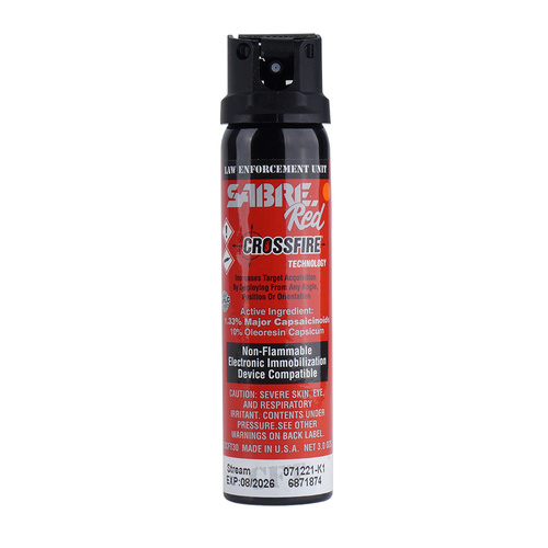 Sabre Red - Pepřový sprej Crossfire MK4 - Proudový - 89 ml - 52CFT30