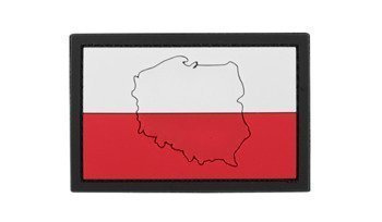 101 Inc. - 3D náplast - Polsko s obrysem - 444130-7173
