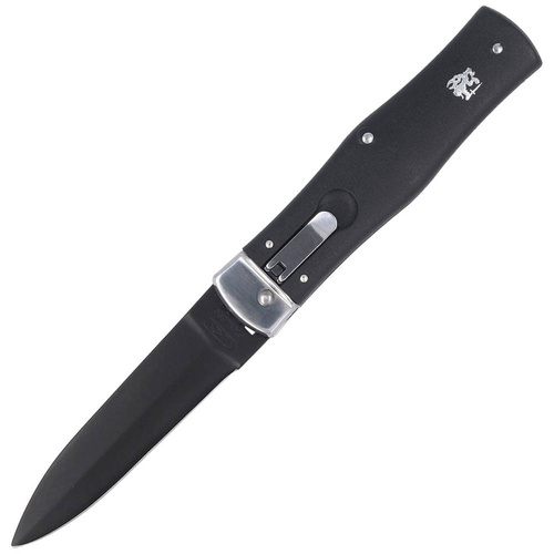 Mikov - Pružinový nůž Predator ABS 241-NH-1/KP - AISI 420 - černý - V1707509