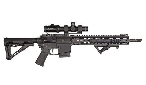 Magpul - M-LOK® hliníková lišta RIS - 5 slotů - MAG581-BLK