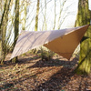 TF-2215 - Turistická plachta - 3x3 m - Wolf Brown - 319562
