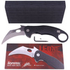 LionSteel - Zavírací nůž L.E.One Karambit - CPM MagnaCut - černý - LE1 A BS