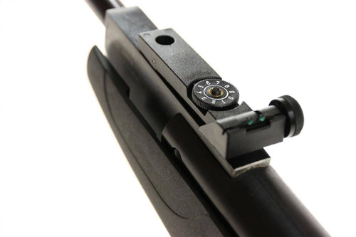 Norica - Vzduchovka Dragon s lomenou hlavní, zaměřovačem 4x32 a krytem - 5,5 mm diabolka - zaměřovač 4x32 - očka 11 mm - DRAGON-2