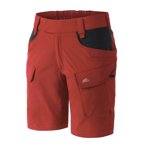 Helikon - Dámské outdoorové taktické kalhoty OTP - 8,5" - Black / Crimson Sky - SW-OTS-VL-8301A