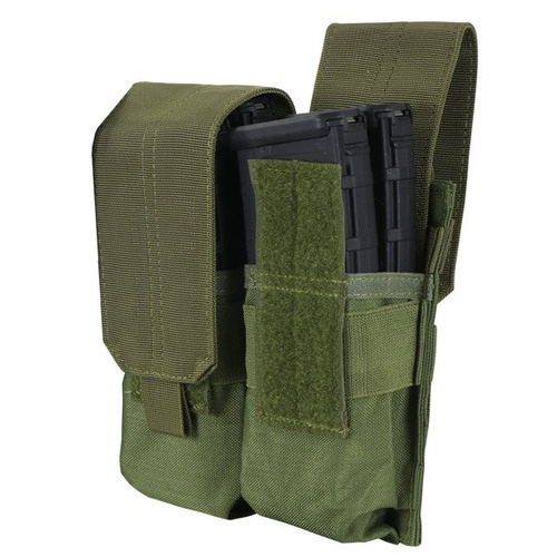 Condor - Dvojité pouzdro na zásobníky M4, M16 - Olive Drab - MA4-001
