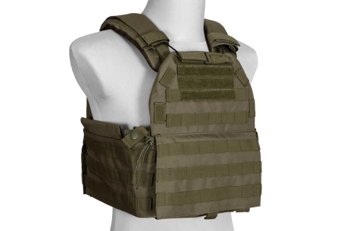 GFC Tactical - Rychloupínací nosič plátů na taktickou vestu - olivový - GFT-18-030898