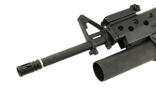 Specna Arms - replika karabiny SA-G02 ONE™ s granátometem M203 - černá