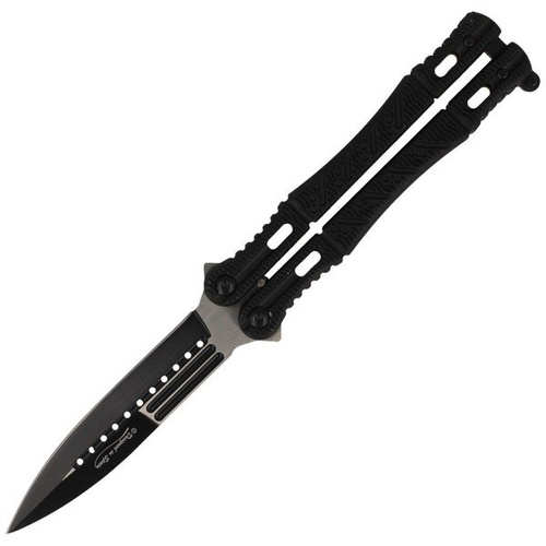 Martinez Albainox - Zavírací nůž Balisong Black - 02099