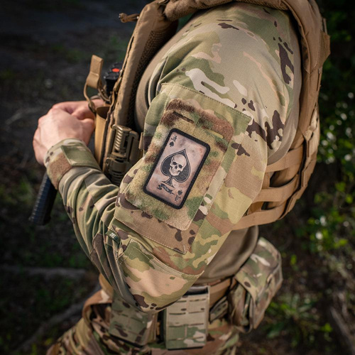 M-Tac - Nášivka Ace of Spades - Morale Patch - Black / Coyote - 51101005