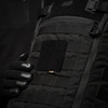 M-Tac - Molle panel na nášivky - 80 mm x 85 mm - černý - 10123002