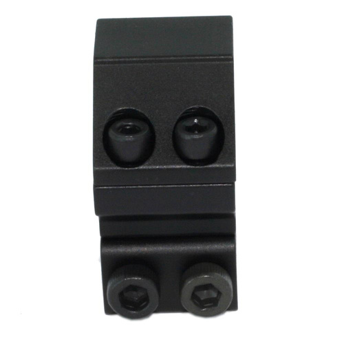 Leapers - Dvoudílný držák AccuShot 1"/11 - 25,4 mm - střední - černý - RGPM-25M4