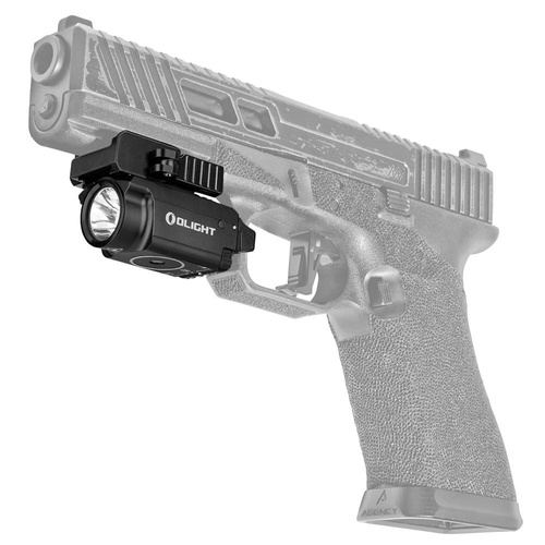 Olight - Zbraňové LED světlo s laserovým zaměřovačem BALDR RL MINI - 600 lumenů - černé