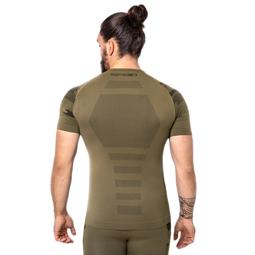 Spaio - Taktické termo tričko - Forest Green