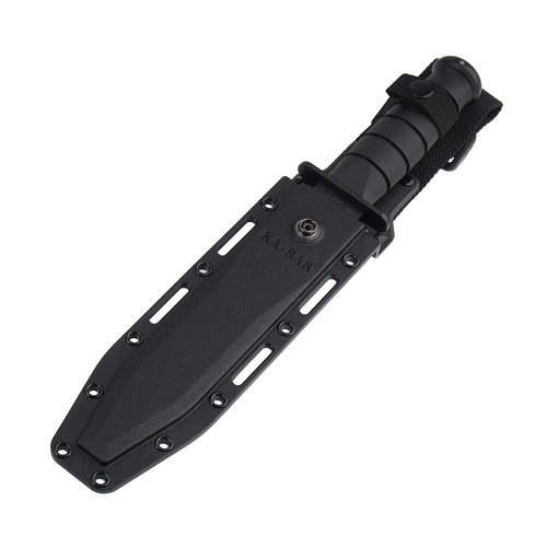Ka-Bar 1271 - Vojenský nůž Fighter - Combo - černý.