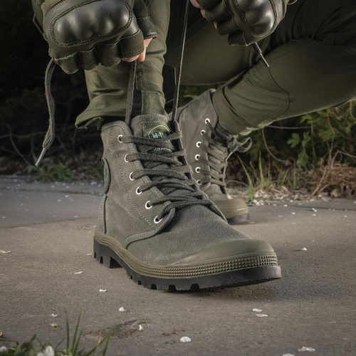 M-Tac - Taktické vysoké tenisky - Olive - MTC-8603008-BE