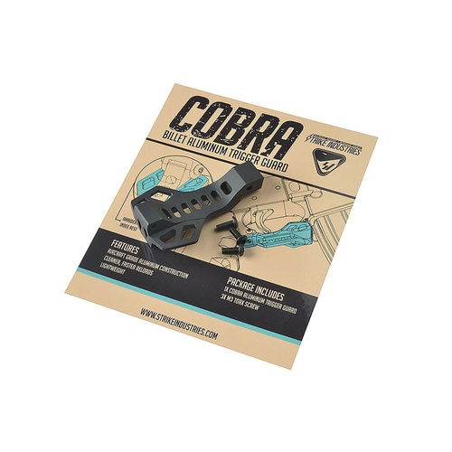 Strike Industries - Hliníkový chránič spouště Cobra Billet - černý - SI-BTG-COBRA-BK