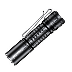 Speras - LED taktická svítilna E2R s baterií 5000 mAh - 1500 lm - černá - SPERAS E2R