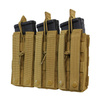 Condor - Otevřené trojité pouzdro na zásobníky M4/M16 - černé - MA27-002
