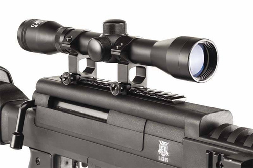 Black Ops - Odstřelovací puška s pístem a dvojnožkou - 4,5 mm - B1090