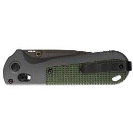 Benchmade - 430SBK Zavírací nůž Redoubt - D2 - šedý/zelený - 430SBK