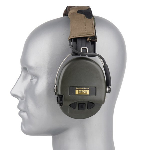 Sordin - Aktivní chrániče sluchu Supreme Pro-X - Zelené - 75302-X-S