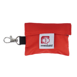 Medaid - Klíčenka s přívěskem první pomoci Plus - červená