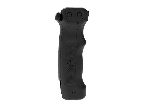 Leapers - Dvojnožka / přední rukojeť UTG® D Grip® - Picatinny - černá - MNT-DG02Q