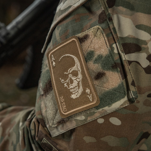 M-Tac - Morální nášivka Face of War - Cordura - Coyote - 51389005