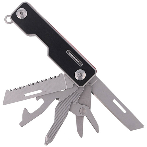 FOX - BlackFox Pocket Boss multitool - 9 nástrojů - Červený - BF-205 R. 