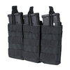 Condor - Otevřené trojité pouzdro na zásobníky M4/M16 - černé - MA27-002